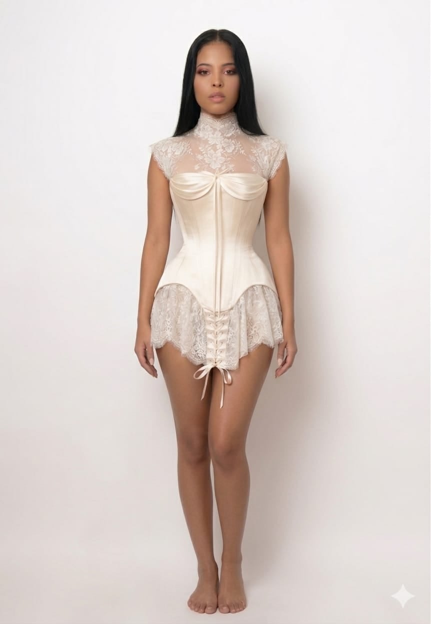 Perla Satin Corset